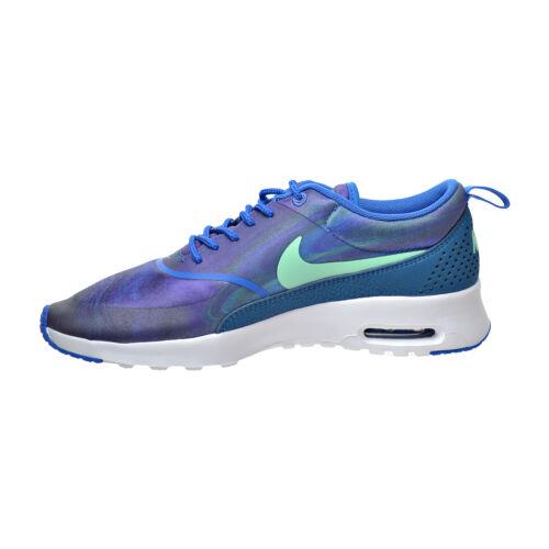Nike shoes  - Blue Spark/Green Glow 2