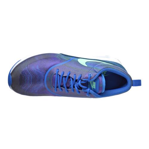 Nike shoes  - Blue Spark/Green Glow 3