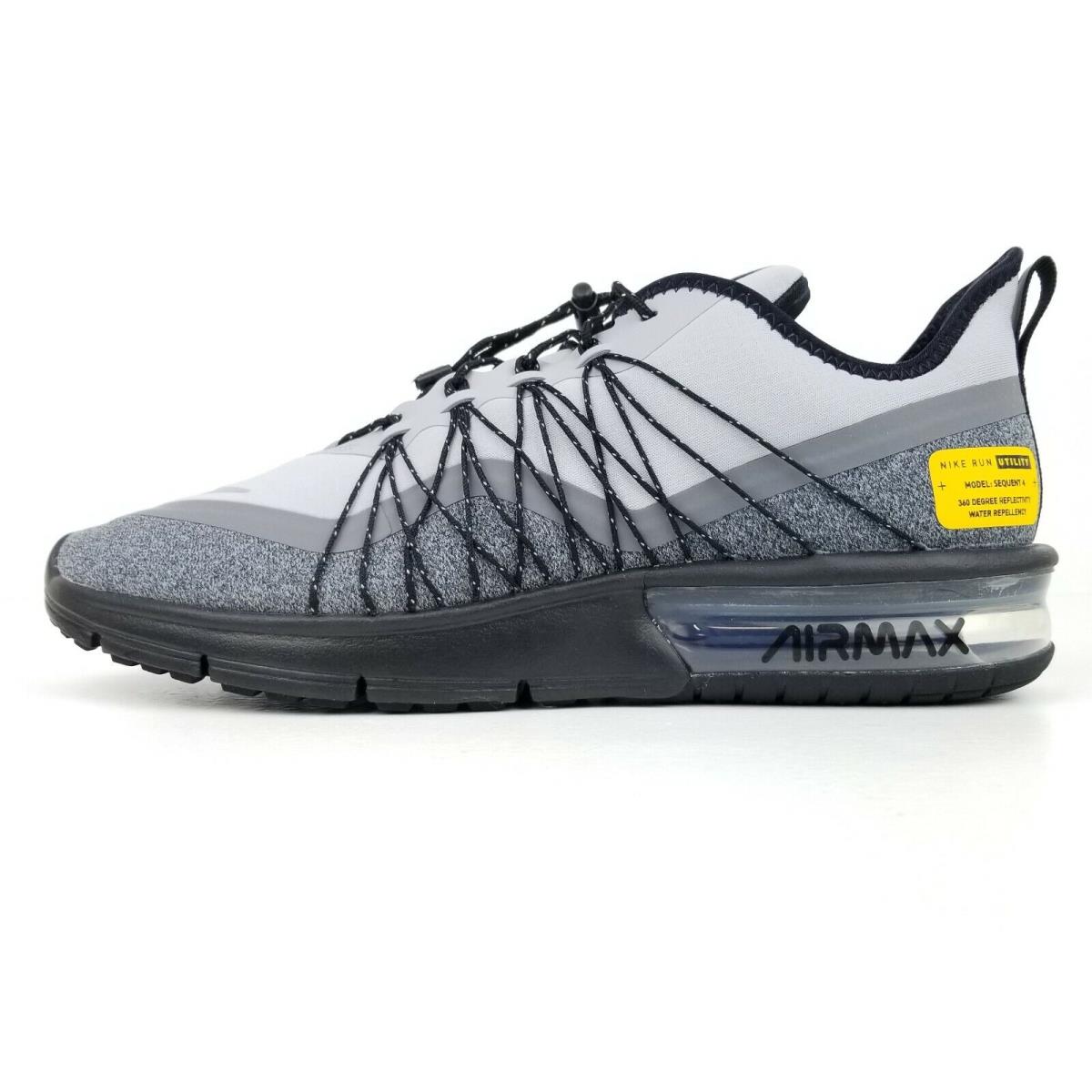 Nike Air Max Sequent Utility Mens Running Shoes Gray 003 Sizes 8.5-13 | 883212480774 Nike shoes - Black Gray , Black Manufacturer | SporTipTop
