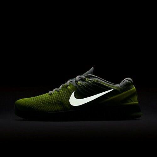 Nike shoes Metcon DSX Flyknit - Volt/Ghost Green/Pure Platinum/Black 2