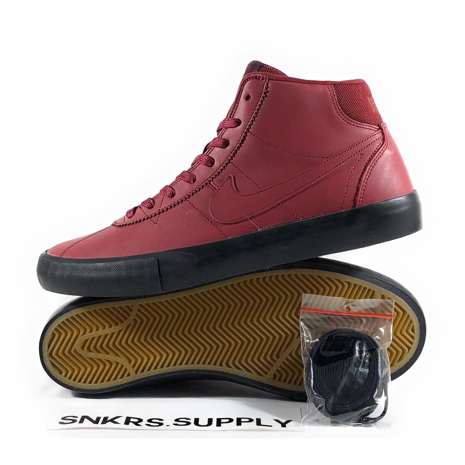 Nike SB Bruin High Iso Leo Baker `orange Label` Men`s Skate Shoes CT8588-600
