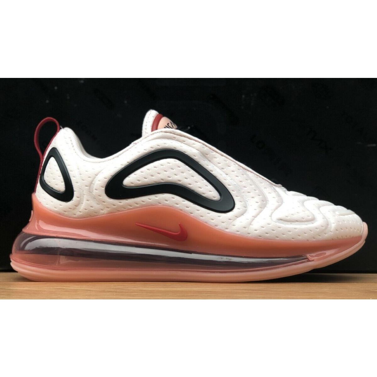 Nike Air Max 720 Running Shoes AR9293-602 Light Pink / Gym Red /black Womens