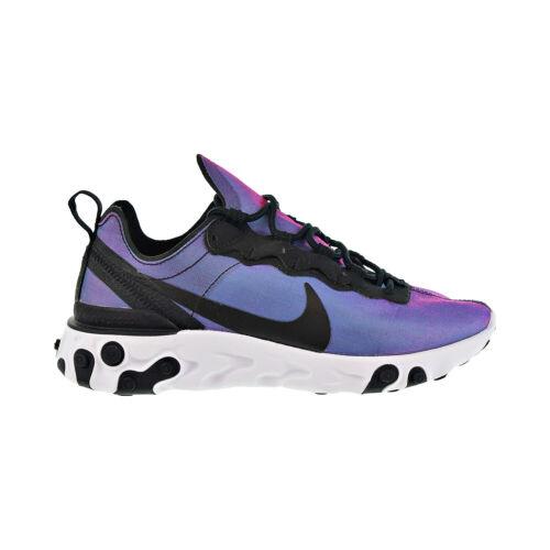 Nike React Element 55 Premium Women`s Shoes Black-laser Fuchsia CD6964-001