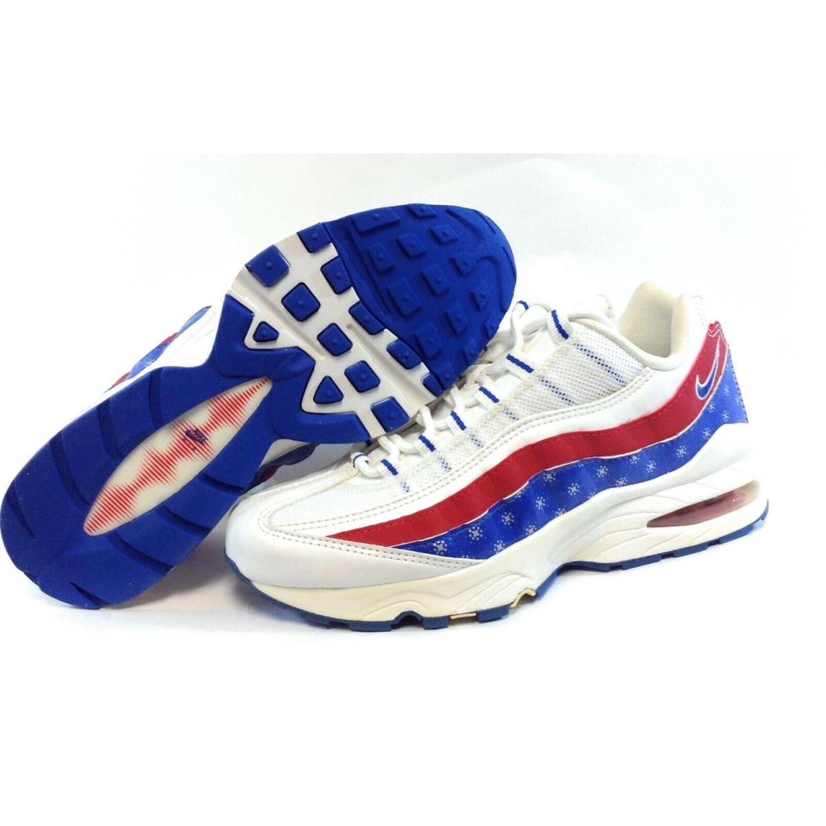 Womens Nike Air Max `95 336620 162 Red White Blue Usa 2008 DS Sneakers Shoes
