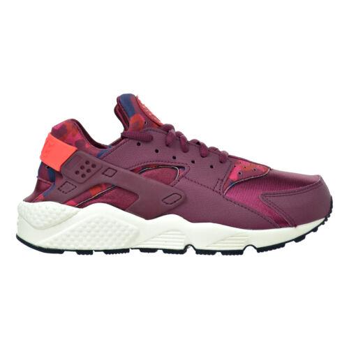 Nike Air Huarache Run Print Women`s Shoes Deep Garnet-bright Crimson 725076-602 - Deep Garnet/Bright Crimson