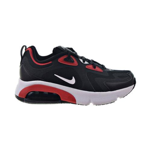 Nike Air Max 200 Big Kids` Shoes Black-white-university Red AT5627-007 - Black-White-University Red