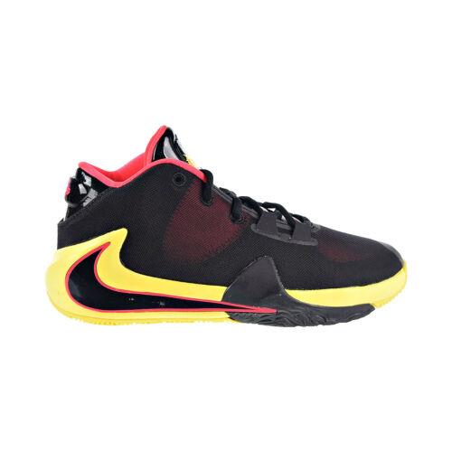Nike Freak 1 Antetokoun Mpo Big Kids` Shoes Black-red Orbit-yellow BQ5633-003