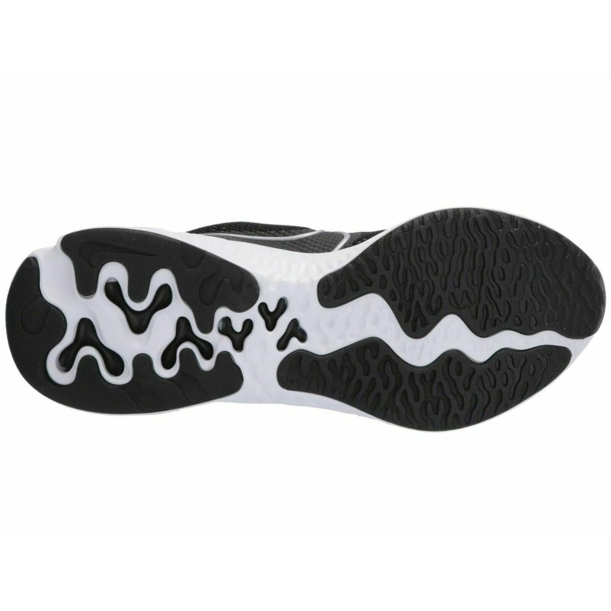 Nike shoes Renew Run - Black/Metallic Silver/White 1