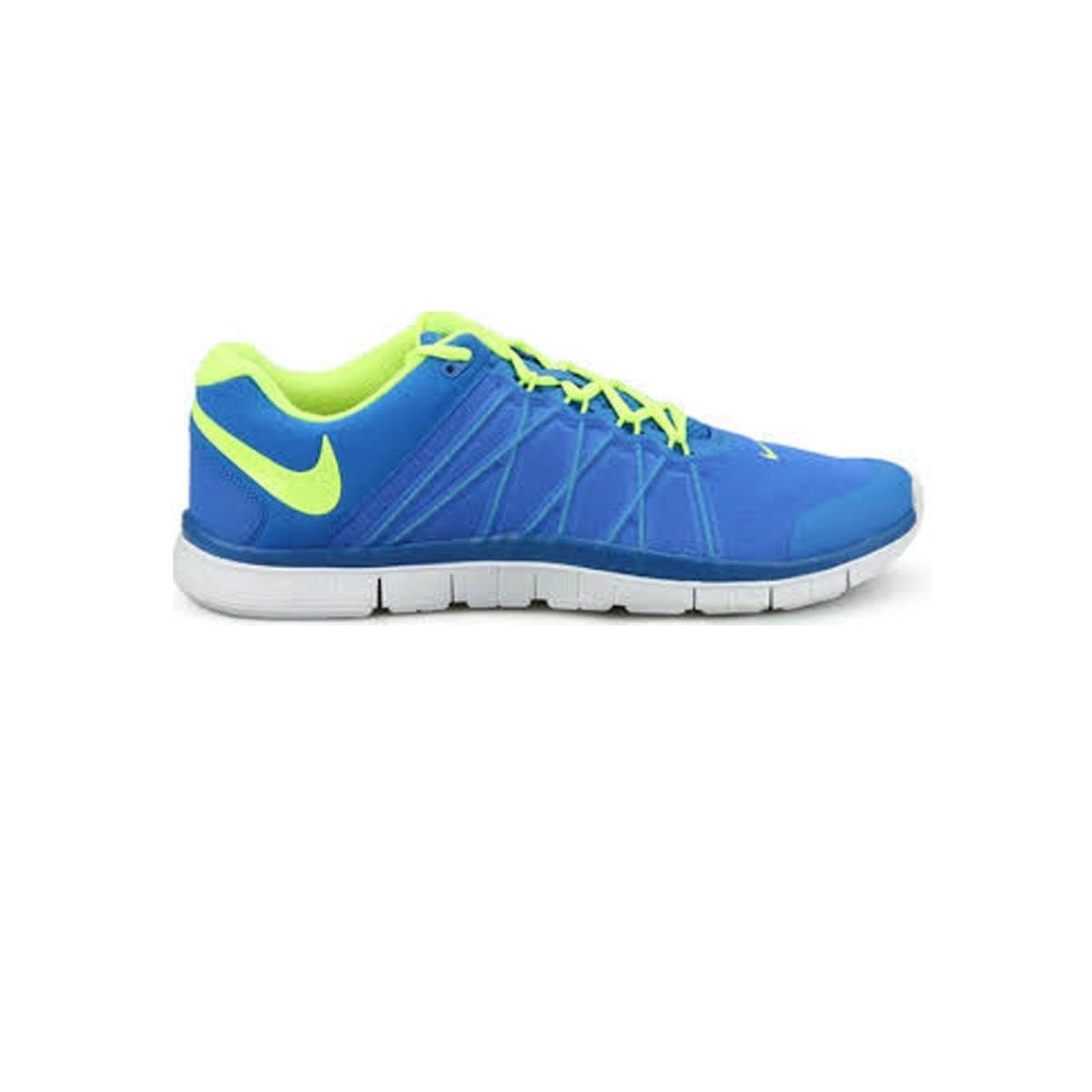 Nike Men`s Free Trainer 3.0 Shoes Blue/volt/white 630856-402 - Blue/Volt/White , Blue/Volt/White Manufacturer