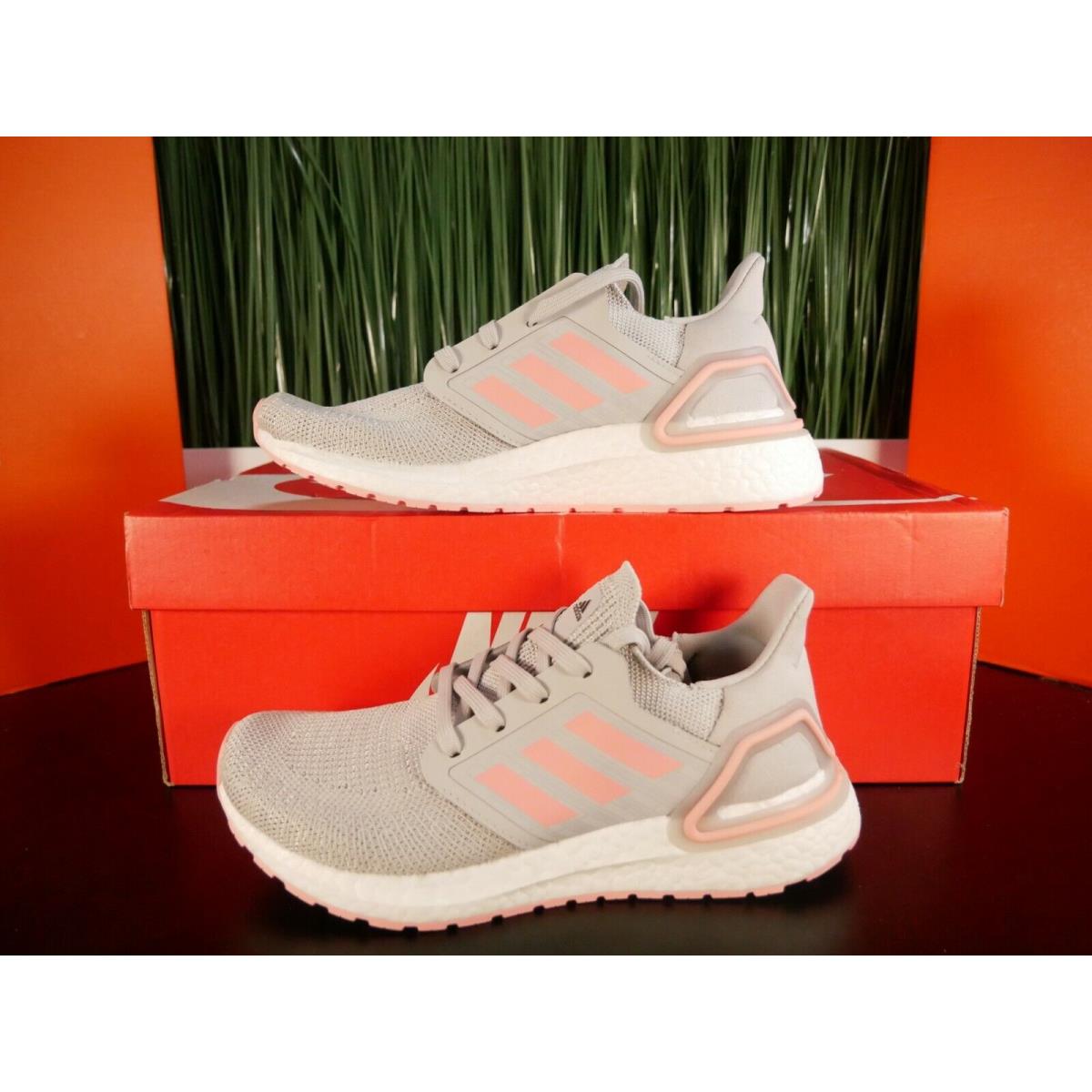 ultra boost 20 pink white