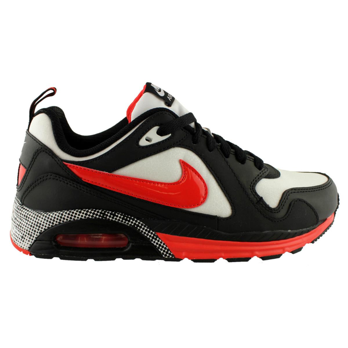 Women`s Nike Air Max Trax Premium Shoes 649101-160 White/crimson Sz 8.5
