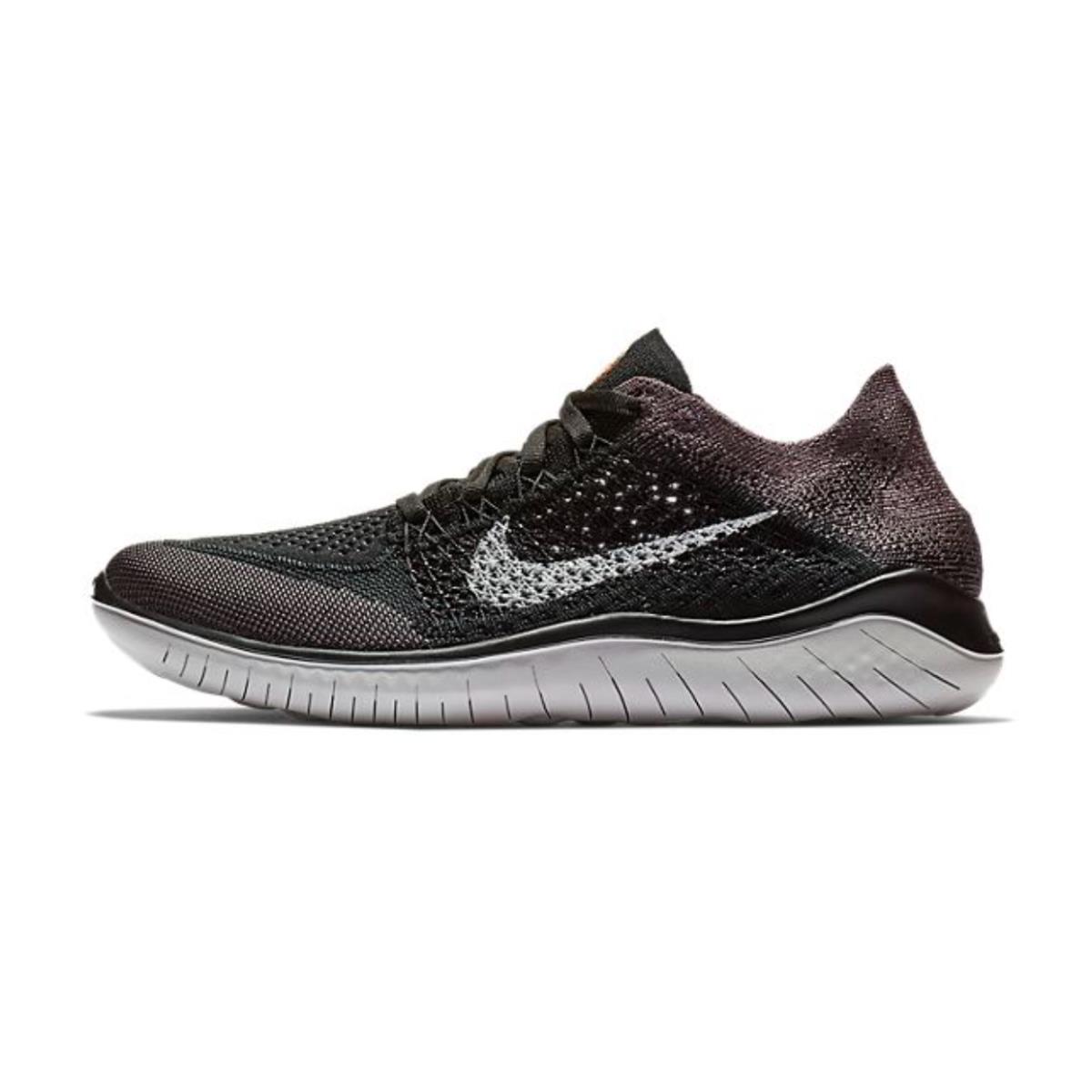 Nike Free RN Flyknit 2018 Womens Running Shoe 942839 005 Black/metallic Gold