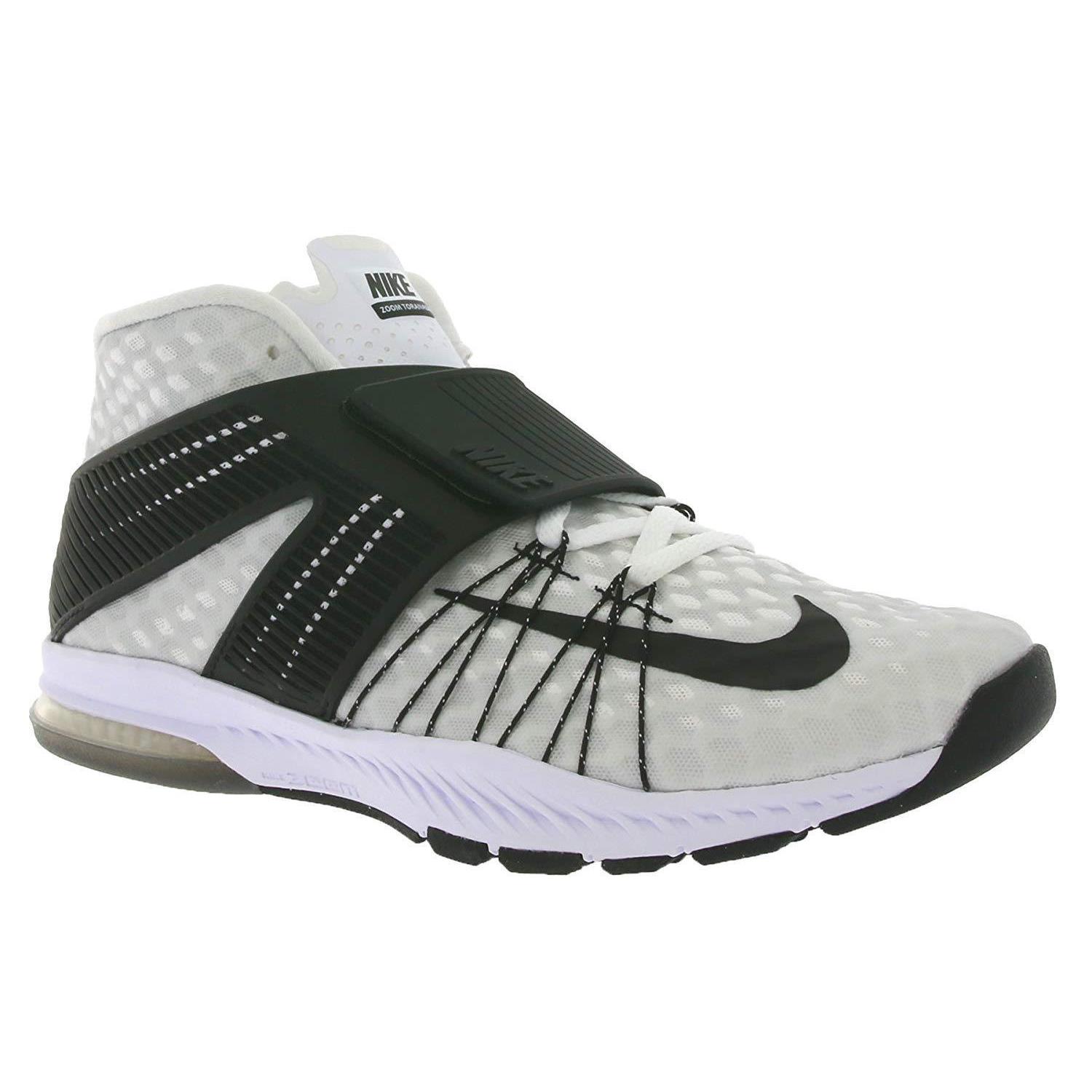 Men`s Nike Zoom Train Toranada Training Shoes 835657 100 Multi Sizes White/blck