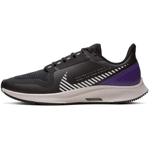 Nike Women`s Running Shoes Black Black Silver Desert Sand Voltage Purple Volt 02
