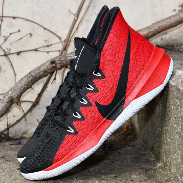 Nike Zoom Evidence Iii AJ5904-001 Red Black Mens Basketball Shoes Sneakers
