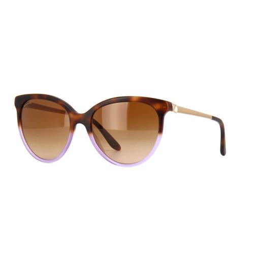 Bvlgari Diva BV8161B 5372/13 Sunglasses Havana Matte Pink / Brown Gradient