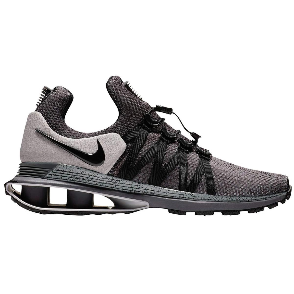 Nike Shox Gravity Triple Grey Black Men Running Shoes Sneakers AR1999-011 8 - Gray