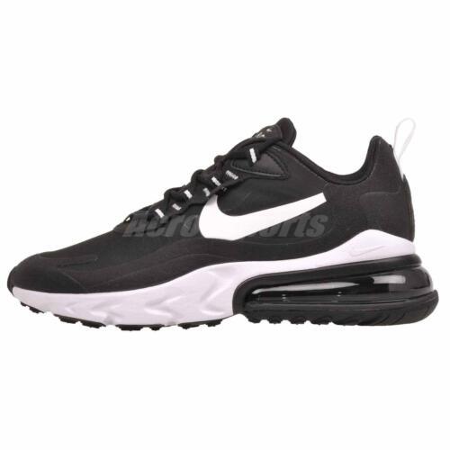 Nike Wmns Air Max 270 React Running Womens Shoes Black White AT6174-004