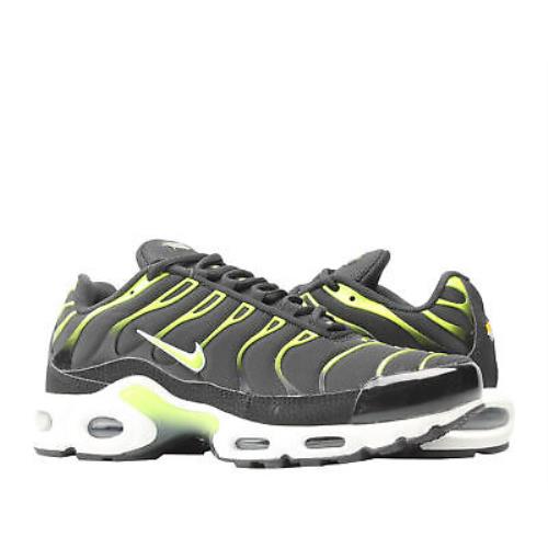 Nike Air Max Plus Black/volt-white-platnium Tint Men`s Running Shoes 852630-037