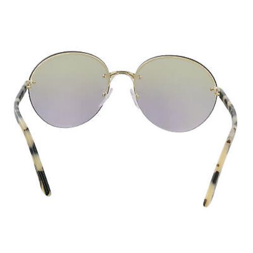 Prada sunglasses HERITAGE - Pale Gold , Pale Gold Frame, Dark Grey Lens 2