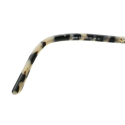Prada sunglasses HERITAGE - Pale Gold , Pale Gold Frame, Dark Grey Lens 3