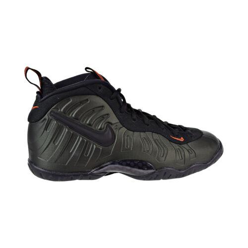 Nike Air Foamposite Pro `sequoia` Big Kids` Shoes Dark Green-blue 644792-300