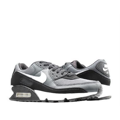 Nike Air Max 90 Iron Grey/white-dark Smoke Grey Men`s Running Shoes CN8490-002 - Grey