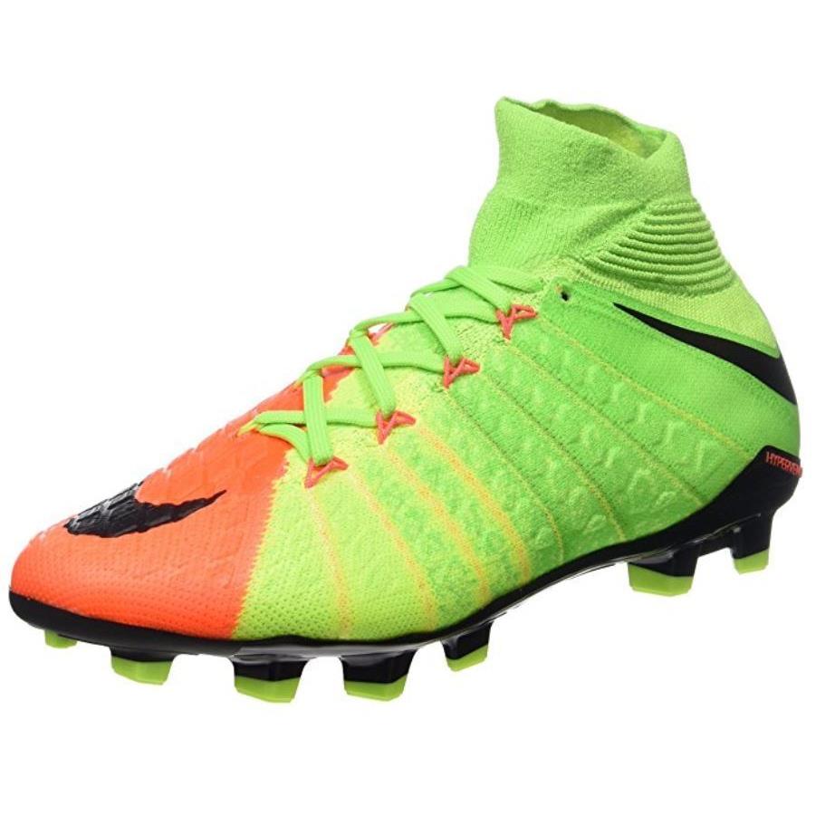 Nike Youth Hypervenom Phantom Iii Dynamic Football Shoe Electric Green 4.5 Y