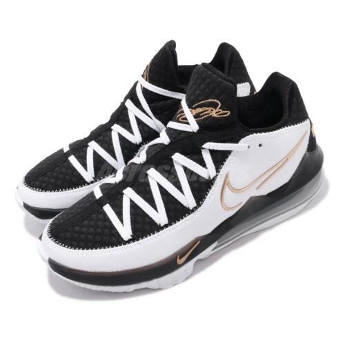 Nike Lebron 17 Low EP Xvii White Metallic Gold Men Basketball Shoes CD5006-101 - White