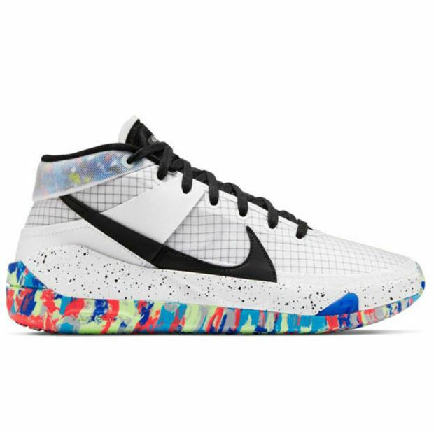 Nike Zoom KD 13 Home Team CI9948-900 KD13 White Mens Basketball Shoes Sneakers
