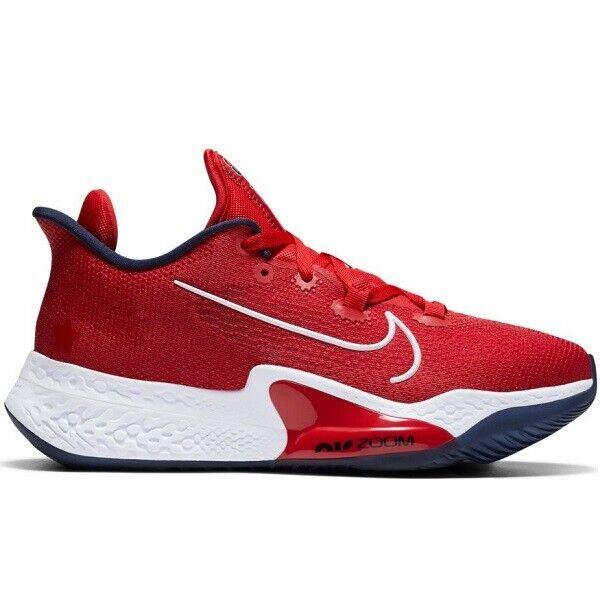 Nike Air Zoom BB Nxt Usa CK5707-600 Sport Red Mens Basketball Shoes Sneakers