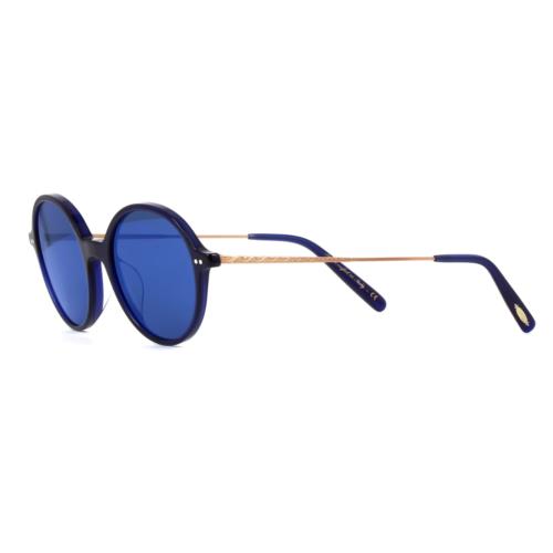 Oliver Peoples sunglasses  - Denim/Brushed Rose Gold Frame, Blue Mirror Lens 0