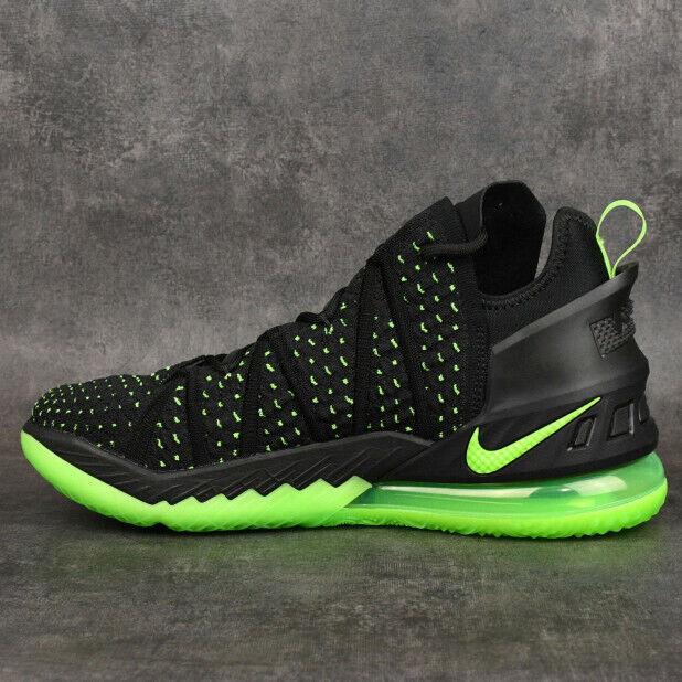 nike green black basketball shoes