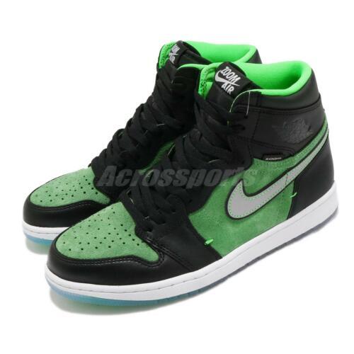 Nike Air Jordan 1 Hi Zoom Air I AJ1 Brut Rage Green Black Men Shoes CK6637-002