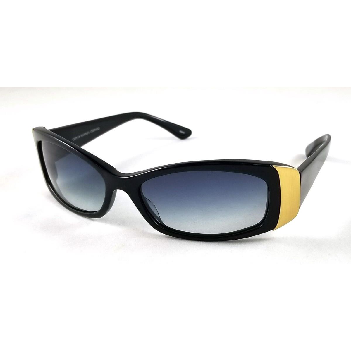 Oliver Peoples Arabelle Bk/g Black with Blue Gradient Lenses Sunglasses