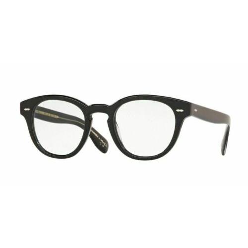Oliver Peoples 0OV 5413U Cary Grant 1492 Black Square Unisex Eyeglasses - Frame: Black, Lens: