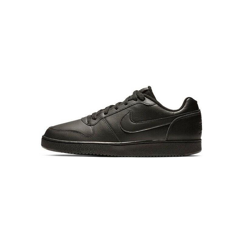 nike ebernon low all black