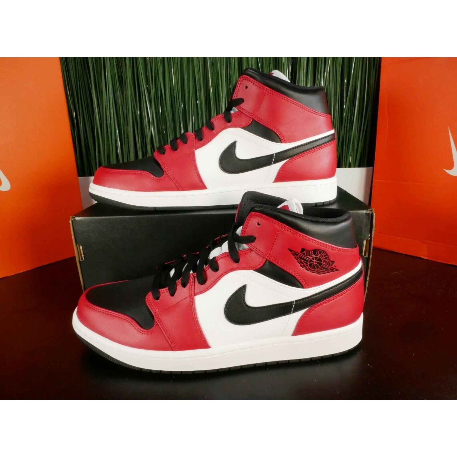 nike air jordan 1 retro mid chicago bred