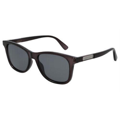 Gucci Blue Rectangular Mens Sunglasses