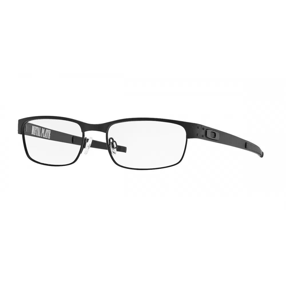 Oakley OX5038 Metal Plate Men`s 503805 Matte Black Eyeglasses 55mm ...