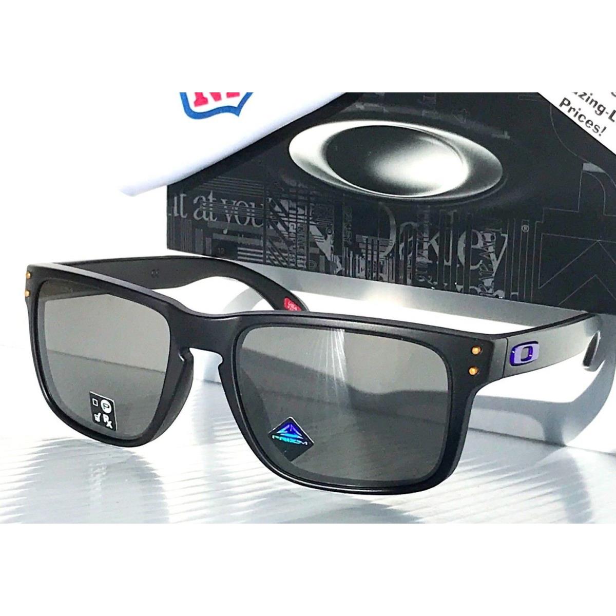 Nfl Oakley Holbrook Baltimore Ravens Matte Black Prizm Black Sunglass  9102-L255 - Oakley sunglasses - 700285601519 | Fash Brands