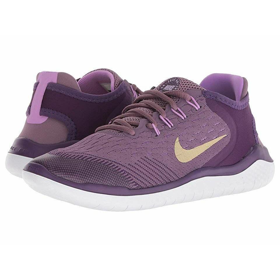 Nike AH3457 Girls Free RN 2018 Running Shoes 5.5 M US
