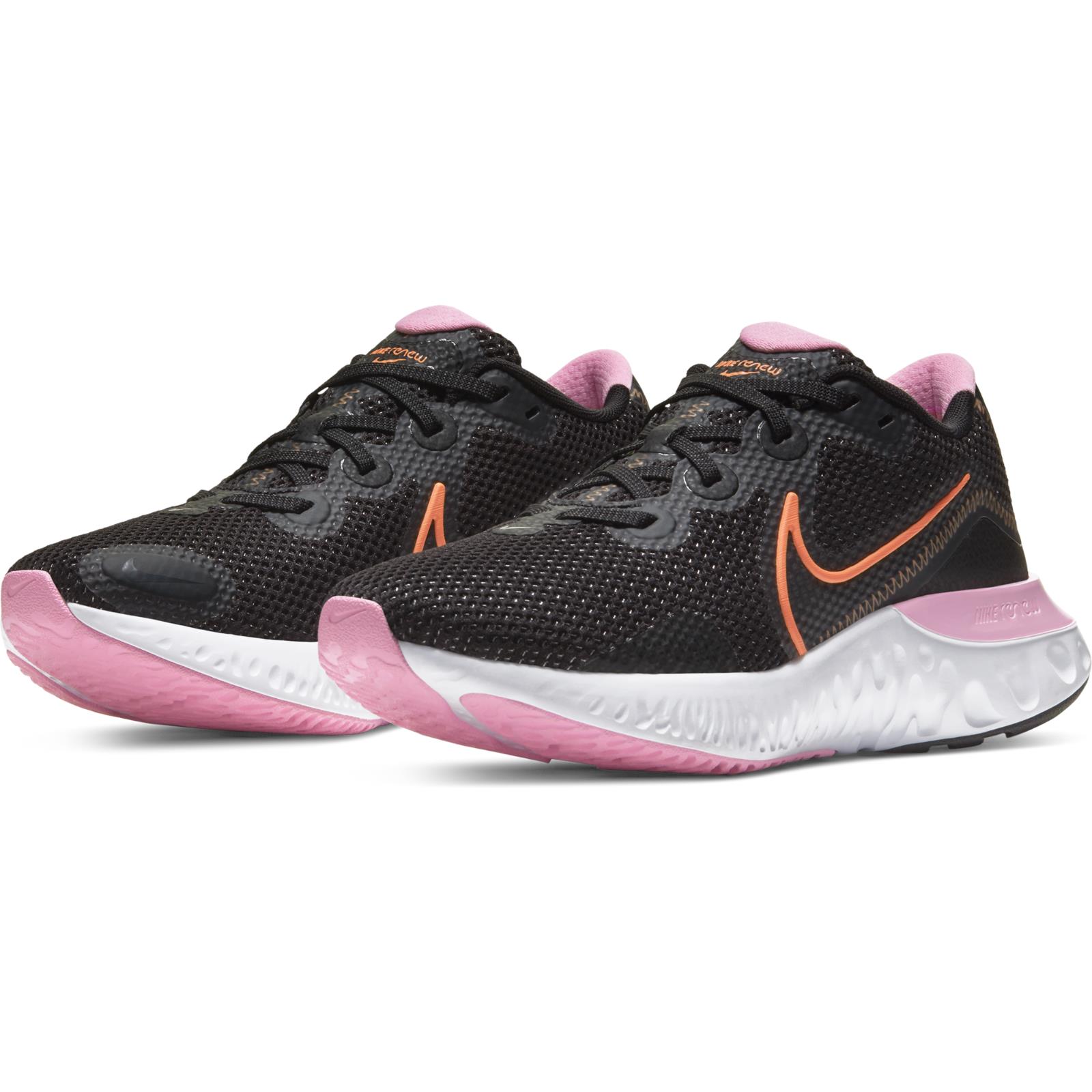 nike renew run black pink