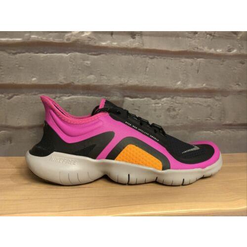 Nike shoes Free - Fire Pink/Black/Metallic Silver 0