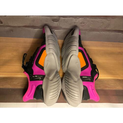 Nike shoes Free - Fire Pink/Black/Metallic Silver 3