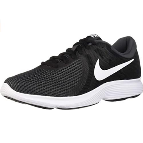 Nike Men`s Revolution 4 Running Shoe Black/white-anthracite 7 Regular US