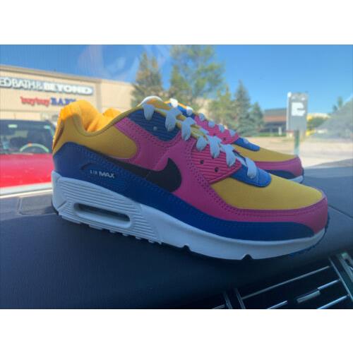 nike air max 90 university gold battle blue