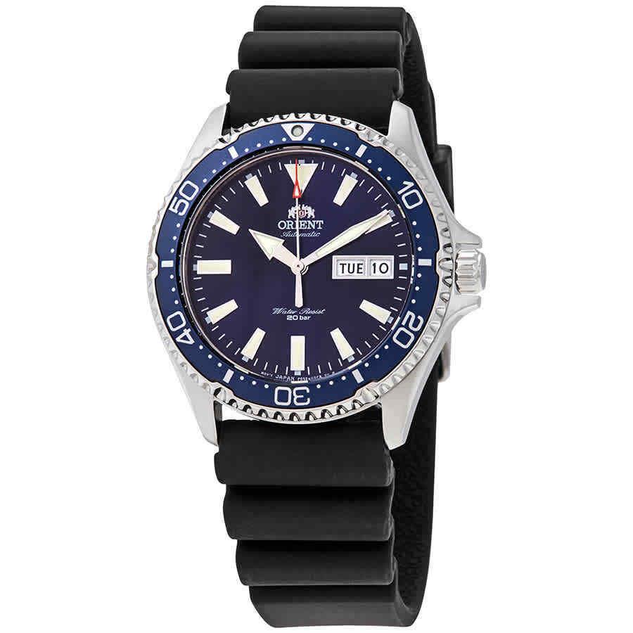 Orient Kamasu Automatic Blue Dial Men`s Watch RA-AA0006L19B