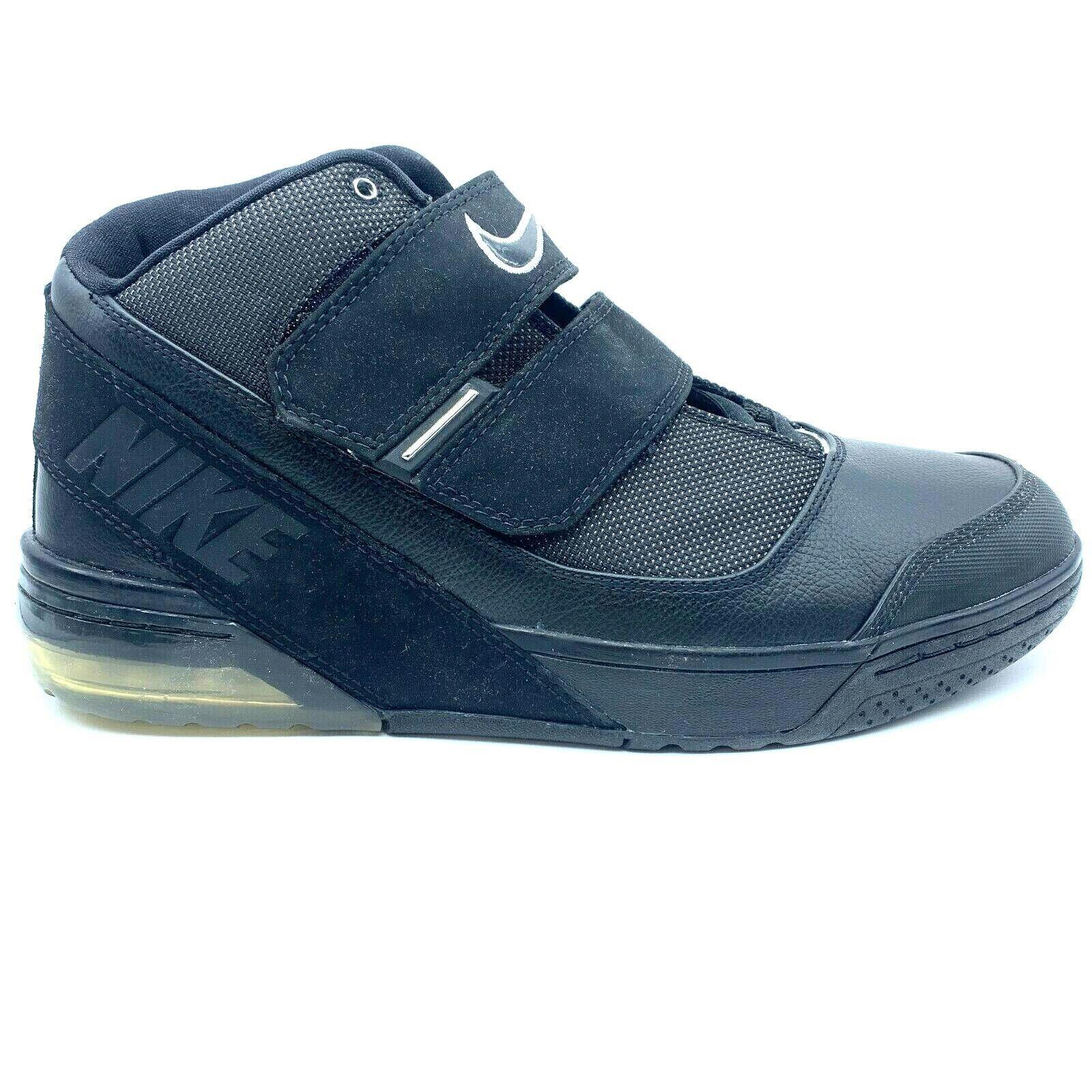 Nike Air Limelight Black Men`s Basketball Shoes 11 Retro Strap Vtg Rare