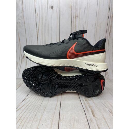 Nike React Infinity Pro Golf Shoe Mens Size 10 Black Red White CT6620 002